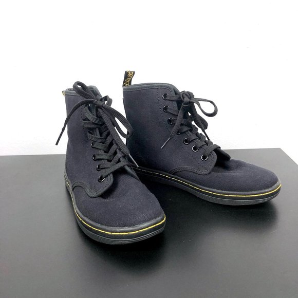 Dr. Martens Shoes - Dr. Martens Shoreditch Canvas Fabric Boot High Top Sneaker 5